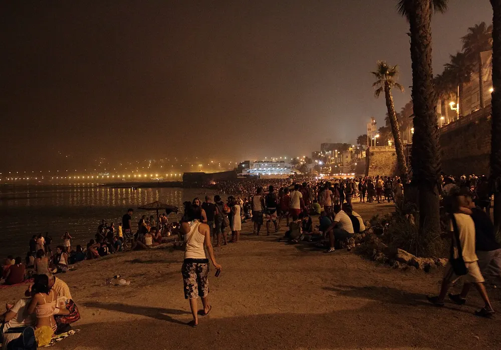 Noche de San Juan: hogueras en la playa